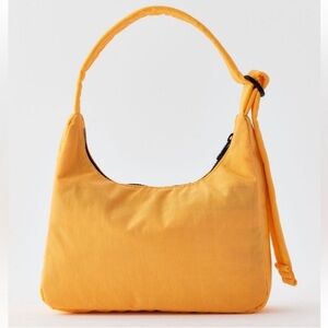 BAGGU Mini Nylon Shoulder Bag- Mango/ Marigold